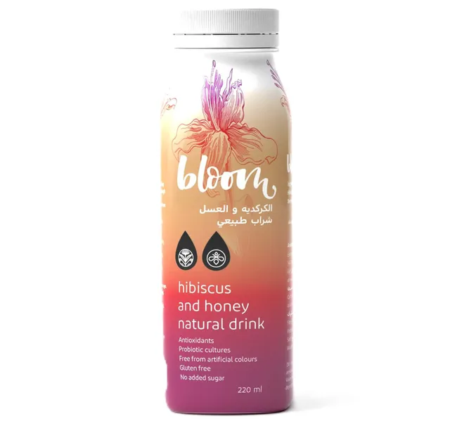 Bloom Hibiscus And Honey Natural Drink 220 Ml