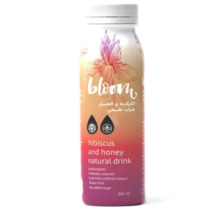 Bloom Hibiscus And Honey Natural Drink 220 ml