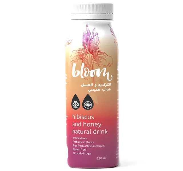 Bloom Hibiscus And Honey Natural Drink 220 ml