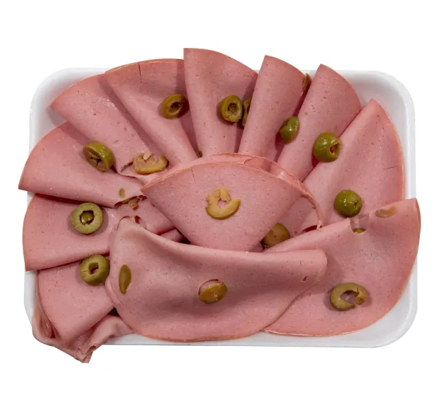 Halwani Beef Mortadella with Olives 250g