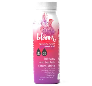 Bloom Hibiscus And Baobab Natural Drink 220 Ml