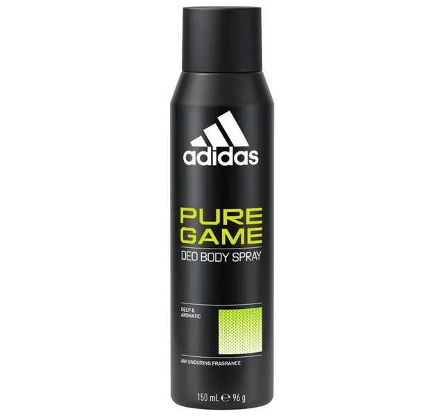 Adidas Pure Game Deo Body Spray Value Pack 3 X 150 Ml