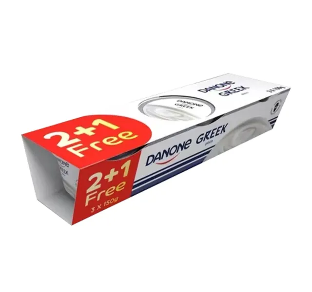 Danone Plain Greek Yogurt 150 G 2 1
