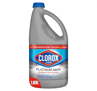 Clorox Platinum Bleach Original 2 x 1.89 Litres