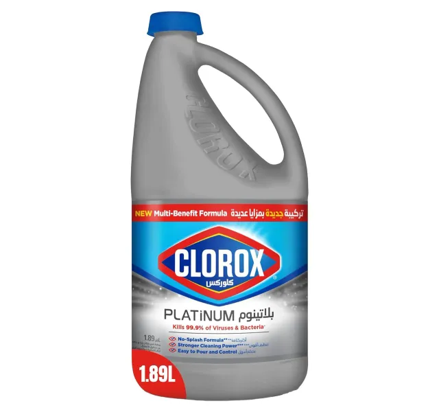 Clorox Platinum Bleach Original 2 x 1.89 Litres