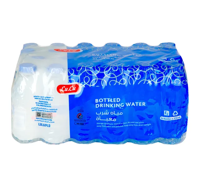 Lulu Bottled Drinking Water Shrink 24 X 330 Ml