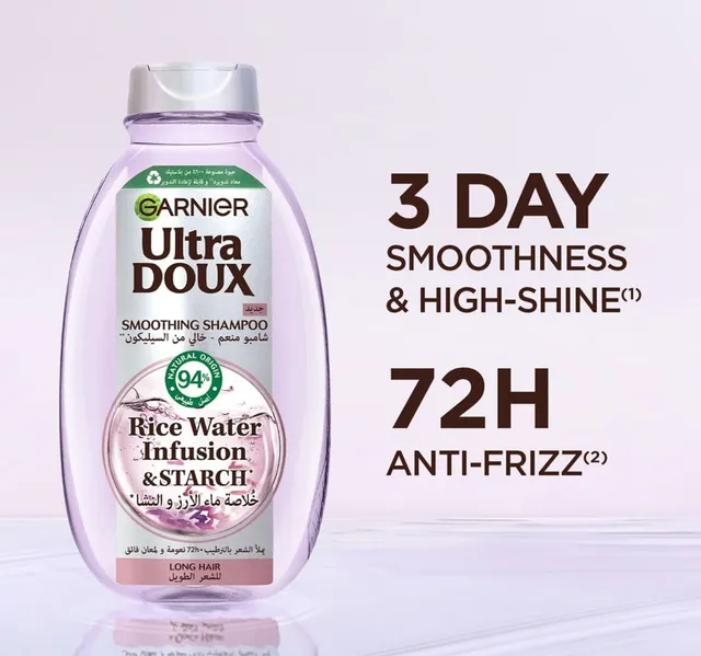 Garnier Ultra Doux Rice Water Shampoo