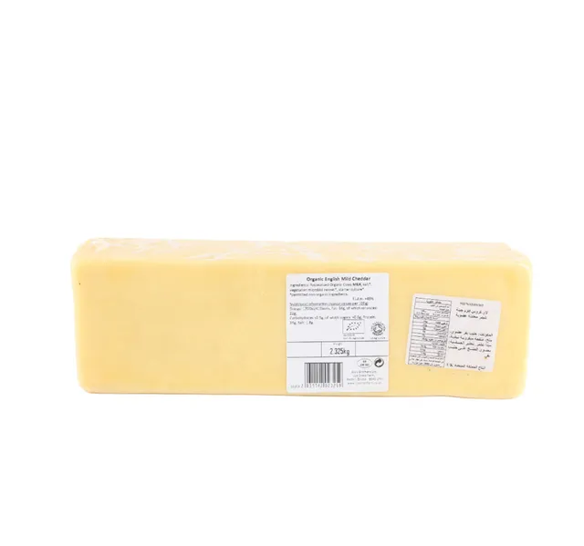 Lye Cross Farm Organic Mild White Cheddar Cheese Slices 250 G