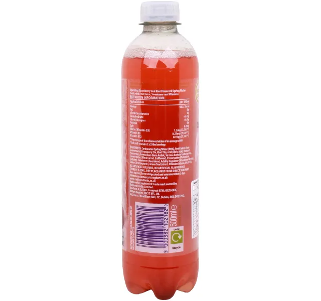 روبيكون فراولة كيوي مياه معدنية فوارة مع عصير فاكهة 500 Ml