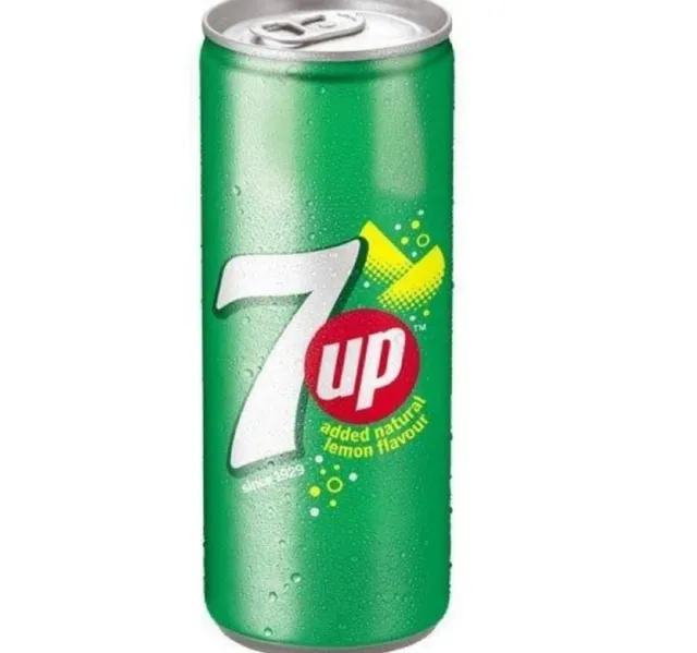 7UP Carbonated Soft Drink Regular Can 325 ml