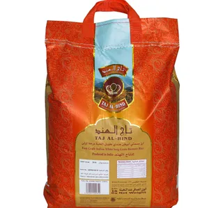 Taj Al Hind Indian White Long Grain Basmati Rice 10 Kg