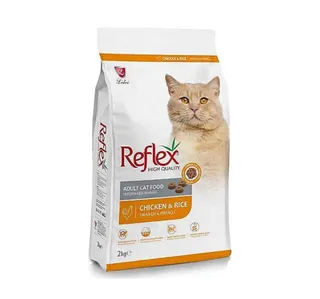 Lider Reflex Adult Cat Food Chicken Rice Flavour 2 Kg