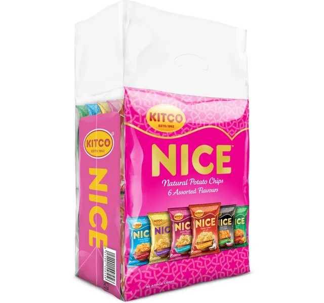 Kitco Nice Assorted Mix Potato Chips 19 X 20 G