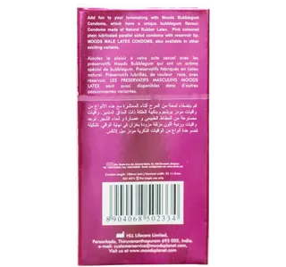 Moods Condoms Bubblegum 12 pcs