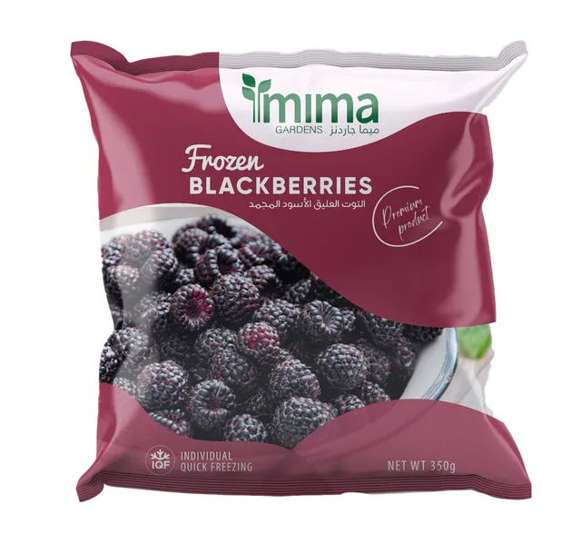 Mima Garden Frozen Black Berries 350 G