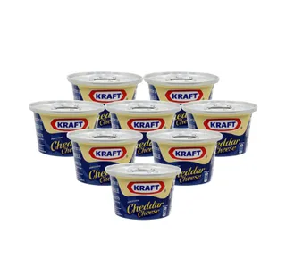 Kraft Cheddar Cheese 8 X 50 G