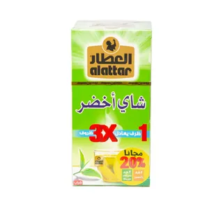 العطار غرين تي 20 Teabags 4 Teabags