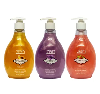 Zen Anti-Bacterial Handwash Lavender + Royal Jelly + Strawberry 3 x 500 ml