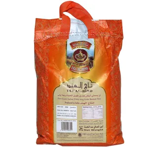 Taj Al Hind Indian White Long Grain Basmati Rice 5 Kg