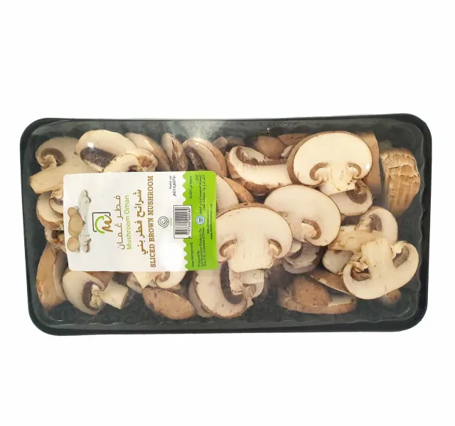 Sliced Brown Mushroom Oman 1 Pkt