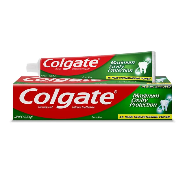 Colgate Toothpaste Max Fresh With Cooling Crystals Extra Mint 2 X 120 Ml