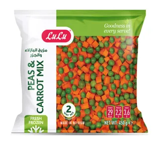 Lulu Peas Carrot Mix 450 G