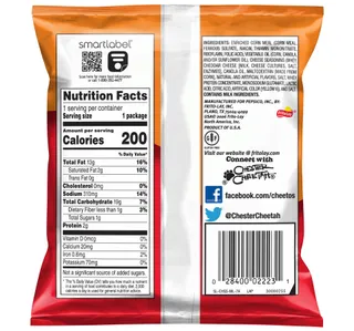 Cheetos Crunchy Cheese Flavored Snacks 354 G