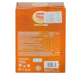 Schar Gluten Free Choco Balls Cereal 250 g