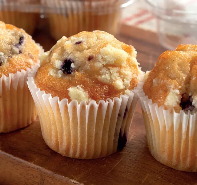 Bake Art Lulu Mini Muffin Blueberry 12 Pcs