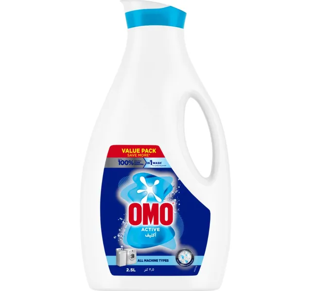 Omo Liquid Laundry Detergent Active Value Pack 25 Litres