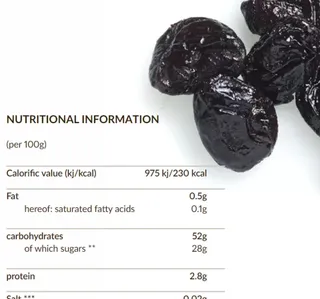 Seeberger Soft Prunes Pitted 200 G