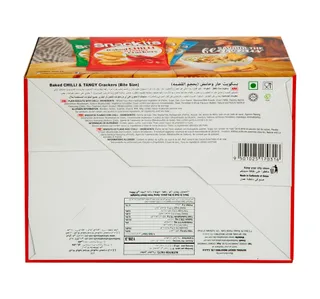Nabil Snackits Chilli And Tangy Crackers Value Pack 8 26 G