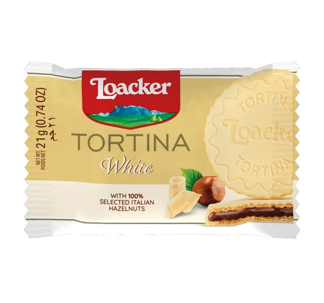 Loacker Gran Pasticceria Tortina White Chocolate 125 G