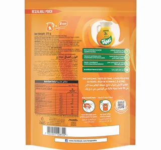 Tang Orange Flavoured Drinking Powder 375 G