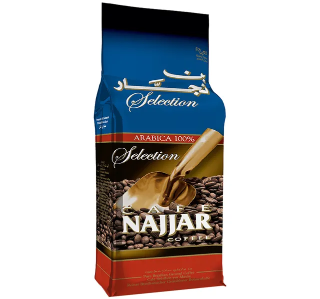 Cafe Najjar Pure Brazilian Plain Selection Ground Coffee 450 G
