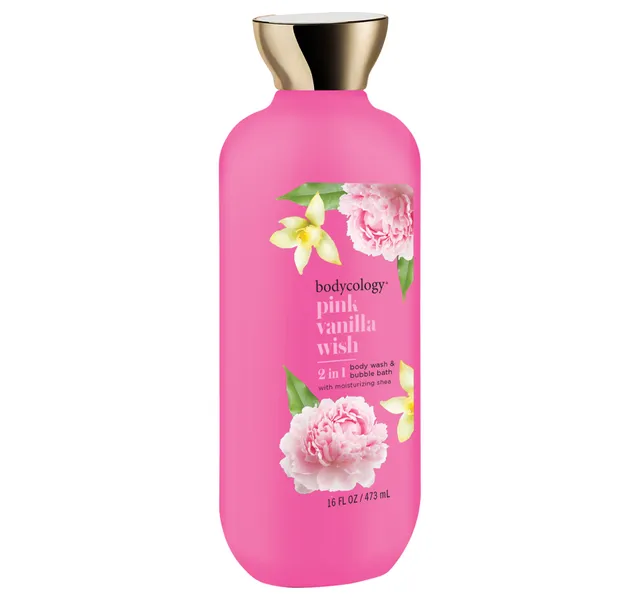 Bodycology 2in1 Body Wash With Pink Vanilla Wish Scent 473 Ml