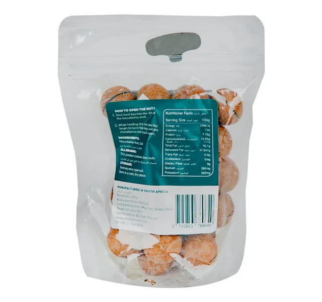 Crack Amac Roasted Salted Macadamia Nuts 160 G