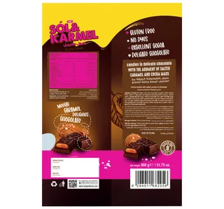 Lulu Sol Karmel Chocolate Covered Candies 900 G