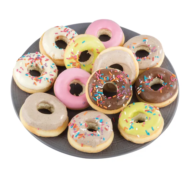 Bake Art LuLu Mini Choco Potato Donuts Assorted 12 pcs