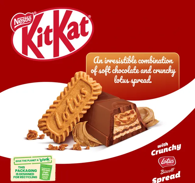 Nestle Kitkat Mini Moments With Lotus Biscoff 7 Pcs 2 X 116 2 G