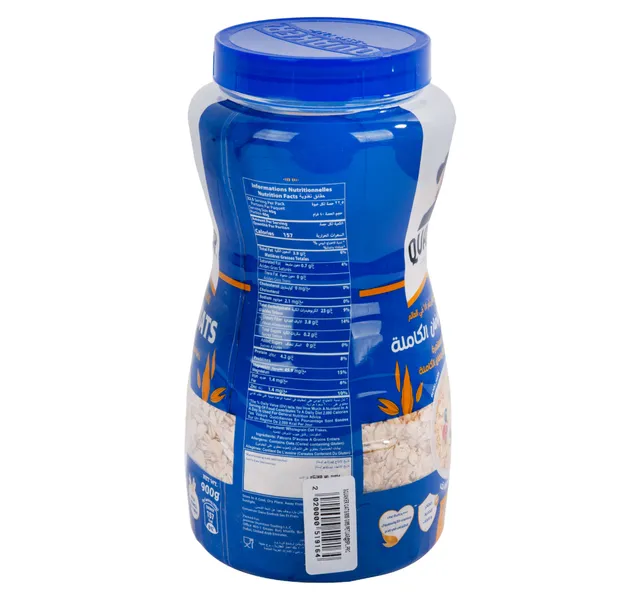 Quaker Whole Oats Jumbo Value Pack 900 G