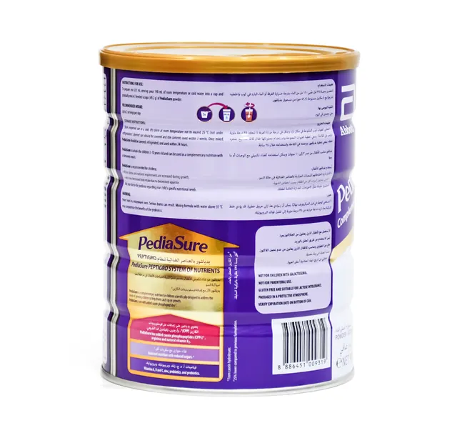 Pediasure Peptigro System With Chocolate Flavour Stage 3 For Children 3 10 Years 900 G