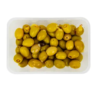 زيتون اخضر تركي/ثوم 300 g