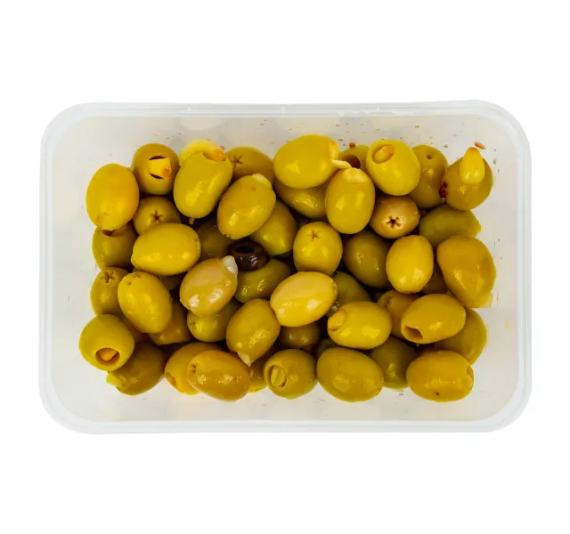زيتون اخضر تركي ثوم 300 G