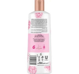 Lux Delicate Fragrance Body Wash Soft Rose Scent with Hyaluronic Acid 250ml