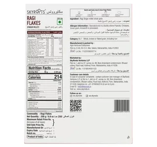 Skyroots Ragi Flakes Finger Millet 250 G