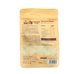 Choco Lake Diamond Twist Milk Chocolate With Kunafa Bonello 450 g