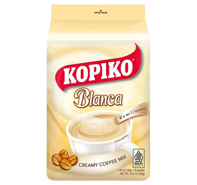 كوبيكو بلانكا مزيج قهوة كريمية 10 × 30 جم