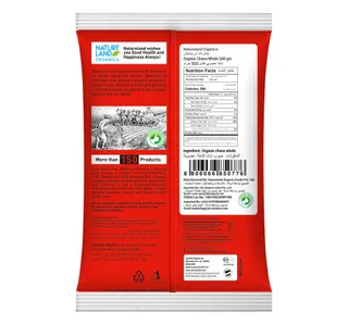 Natureland Organics Chana Whole 500 g