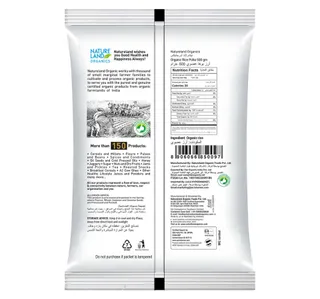 Natureland Organics Rice Poha 500 g